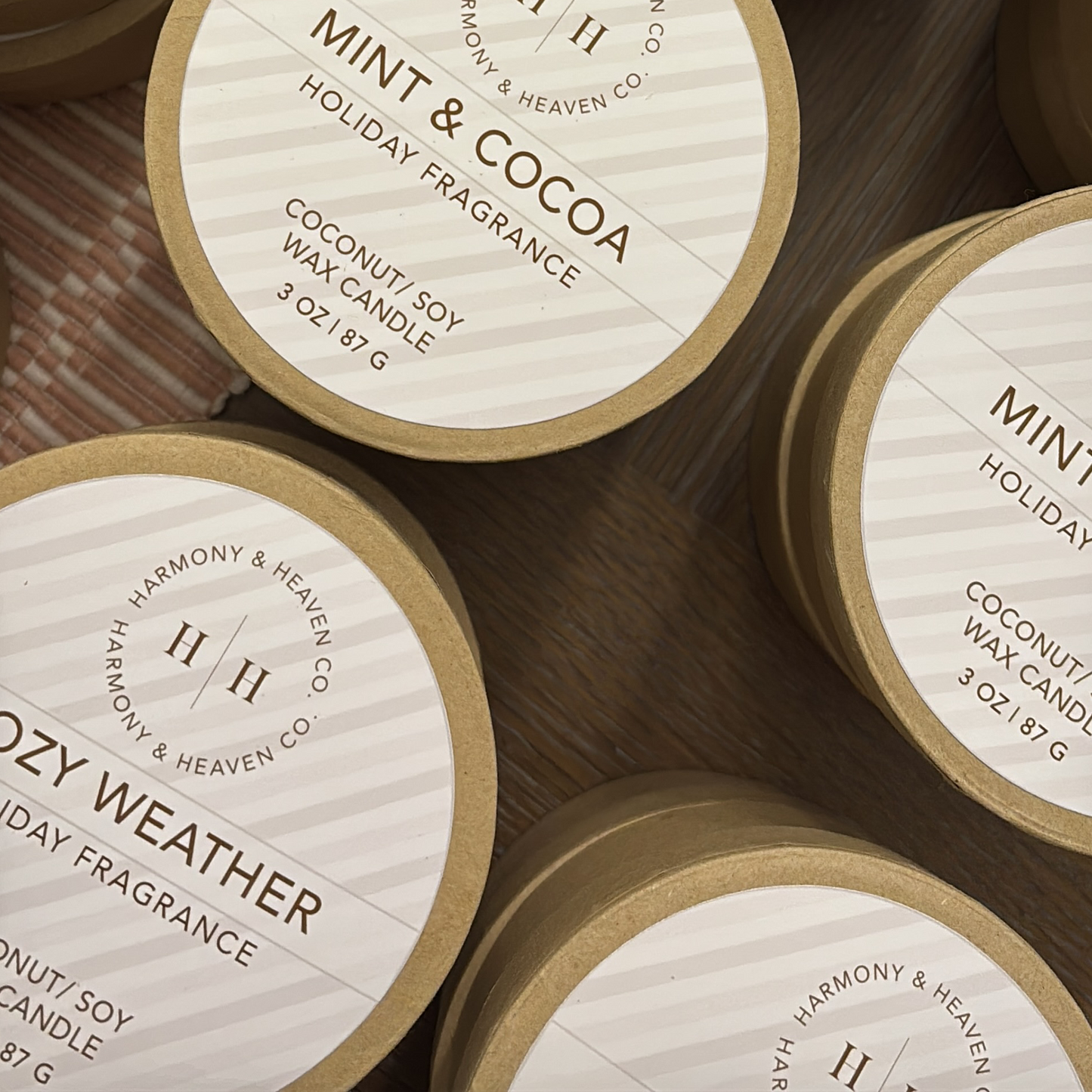 Holiday Candle Inserts w/ Candle Purchase